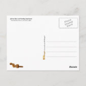 Afrikaanse pijpleidingen en rookinstrumenten briefkaart (Achterkant)