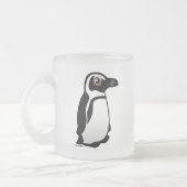 Afrikaanse pinguïn matglas koffiemok (Links)