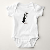 Afrikaanse pinguïn potlood tekening romper (Voorkant)