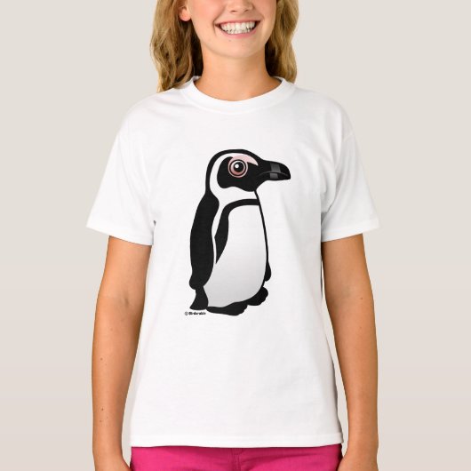 Afrikaanse pinguïn t-shirt (Voorkant)