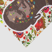 Afrikaanse Pop Art Tissuepapier (Detail)