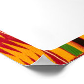 Afrikaanse Poster Papier Met Patroon (Hoek)