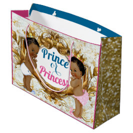 Afrikaanse prins of prinses Gender Rekalft Gift Ba Large Cadeautasje