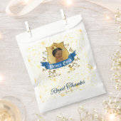 Afrikaanse prins Royal blauw en goud elegant Bedankzakje (Geknipt)