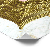 Afrikaanse prinses Royal Sweets Pink Sign Poster (Hoek)