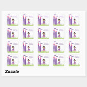 Afrikaanse prinses Stickers (Vel)