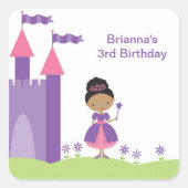 Afrikaanse prinses Stickers (Voorkant)