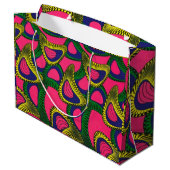 Afrikaanse print grote cadeautas (Achterkant Gekanteld)