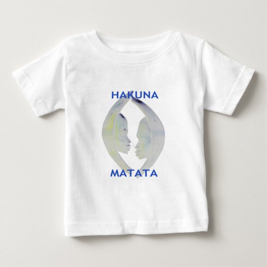 Afrikaanse Print Hakuna Matata Design (Voorkant)