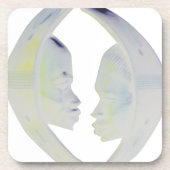 Afrikaanse Print Hakuna Matata Design Bier Onderzetter (Voorkant)