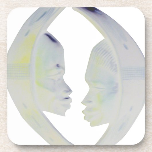 Afrikaanse Print Hakuna Matata Design Bier Onderzetter (Voorkant)