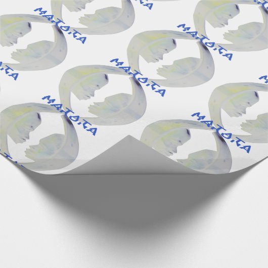 Afrikaanse Print Hakuna Matata Design Cadeaupapier (Hoek)