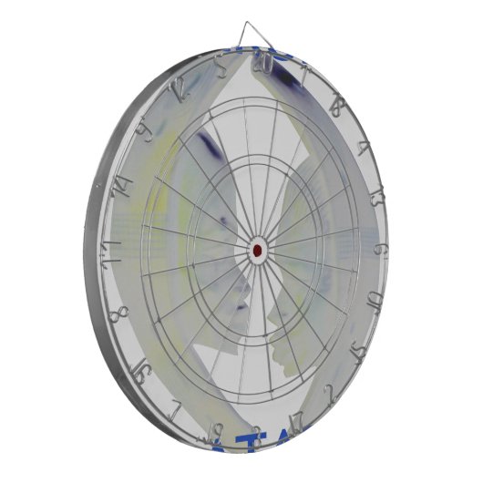 Afrikaanse Print Hakuna Matata Design Dartbord (Voorkant Links)