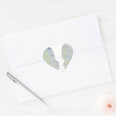 Afrikaanse Print Hakuna Matata Design Hart Sticker (Envelop)