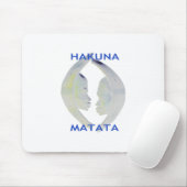 Afrikaanse Print Hakuna Matata Design Muismat (Met muis)
