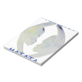 Afrikaanse Print Hakuna Matata Design Notitieblok (Linkerzijde)