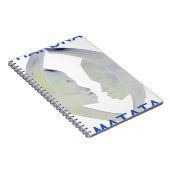 Afrikaanse Print Hakuna Matata Design Notitieboek (Rechterzijde)