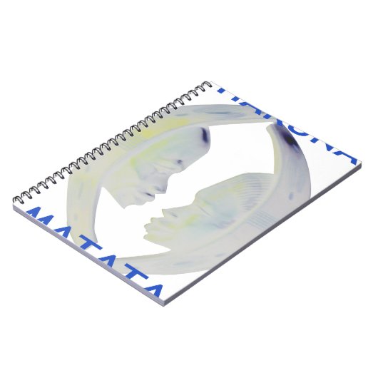 Afrikaanse Print Hakuna Matata Design Notitieboek (Linkerzijde)