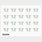 Afrikaanse Print Hakuna Matata Design Ster Sticker (Vel)
