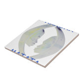 Afrikaanse Print Hakuna Matata Design Tegeltje (Zijkant)