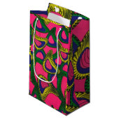 Afrikaanse print klein cadeauzakje (Voorkant Gekanteld)