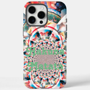 Afrikaanse Print Motif Art Design iPhone 16 Pro Max Hoesje