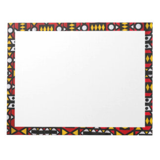 Afrikaanse print notitieblokken