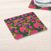 Afrikaanse Print Papier Onderzetters (Schuin)