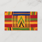 Afrikaanse Print Plaatskaartje (Achterkant)