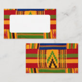 Afrikaanse Print Plaatskaartje (Voorkant / Achterkant)