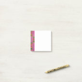 Afrikaanse print post-it® notes (Op bureau)
