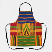 Afrikaanse print schort (Voorkant)