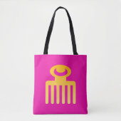 Afrikaanse Print Tote Bag (Voorkant)