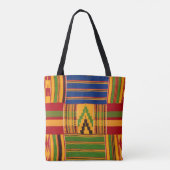 Afrikaanse print tote bag (Achterkant)