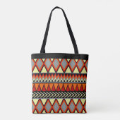 Afrikaanse print tote bag (Achterkant)