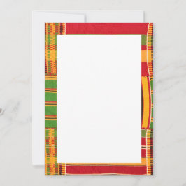 Afrikaanse Print Uitnodigingen & Aankondigingen