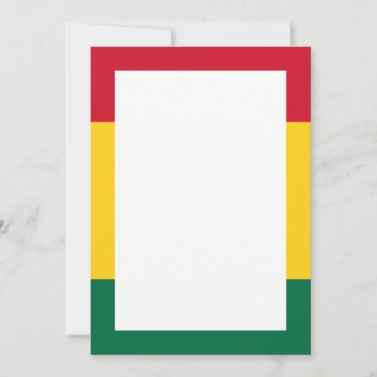 Afrikaanse Print Uitnodigingen & Aankondigingen (Voorkant)