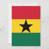 Afrikaanse Print Uitnodigingen & Aankondigingen (Achterkant)