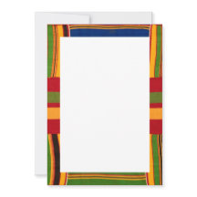 Afrikaanse Print Uitnodigingen & Aankondigingen