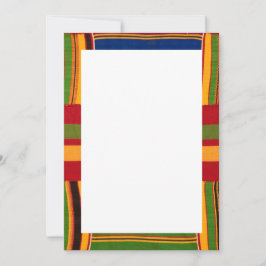 Afrikaanse Print Uitnodigingen & Aankondigingen