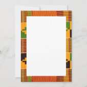 Afrikaanse Print Uitnodigingen & Aankondigings (Voorkant)