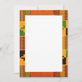 Afrikaanse Print Uitnodigingen & Aankondigings