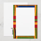 Afrikaanse Print Uitnodigingen & Aankondigings (Voorkant / Achterkant)