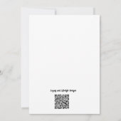 Afrikaanse Print Uitnodigingen & Aankondigingskaar (Achterkant)