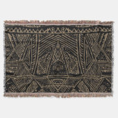 Afrikaanse printdraad deken (Voorkant)
