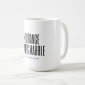 Afrikaanse Proverb Koffiemok (Voorkant rechts)