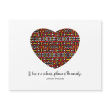 Afrikaanse Proverb Magnetische Kaart