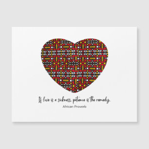 Afrikaanse Proverb Magnetische Kaart