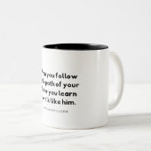 Afrikaanse Proverb Tweekleurige Koffiemok (Voorkant rechts)