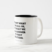 Afrikaanse Proverb Tweekleurige Koffiemok (Voorkant rechts)